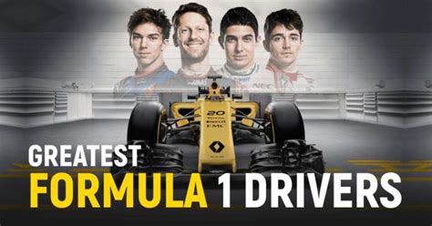 Top 10 Greatest Formula 1 Drivers Of All Time F1 Legends