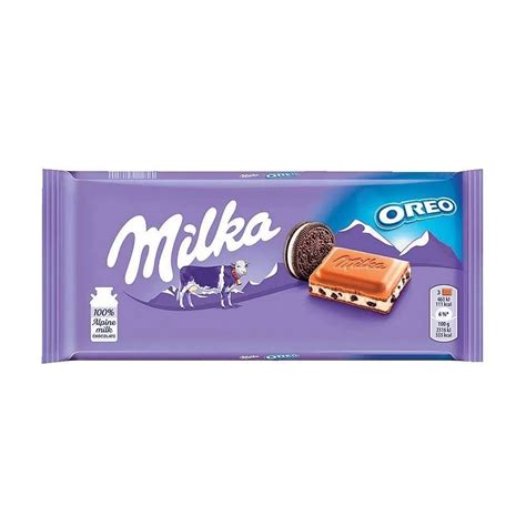 Chocolate Barra Milka Oreo G No Shoptime