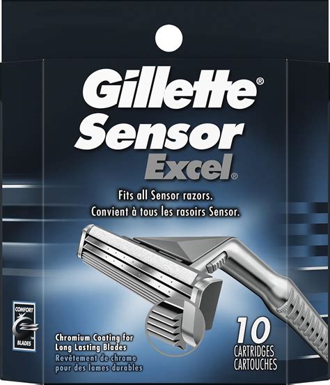 Gillette Sensor Excel Men S Razor Blade Refills Count