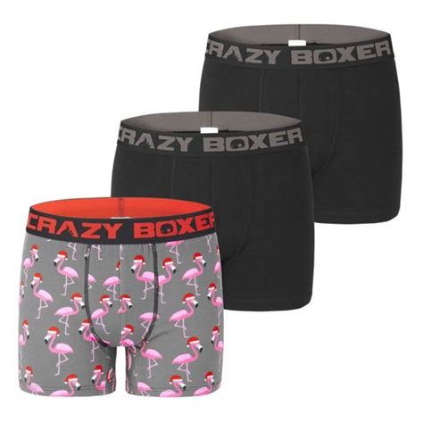 Crazy Boxer Boxer homme coton bio caleçon homme hypoallergénique doux