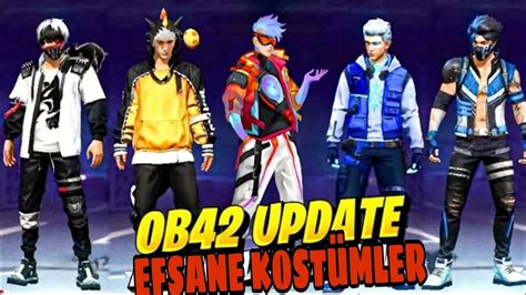 OB42 DEN SONRA GELECEK EFSANE KOSTÜMLER VE KIYAFETLER Free Fire YouTube