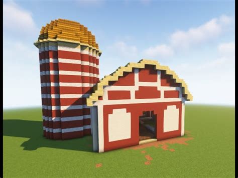 Barn for Animals | Downloadable Schematic Minecraft Map