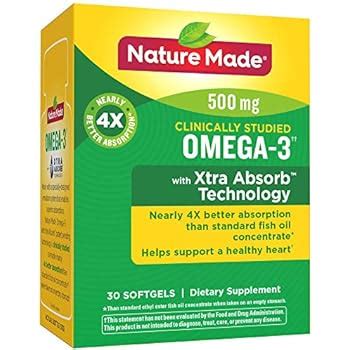 Amazon Nature Made Burp Less Ultra Omega 3 From Fish Oil 1400 Mg