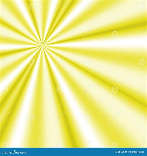 Yellow Sun Rays Stock Images - Image: 3569634