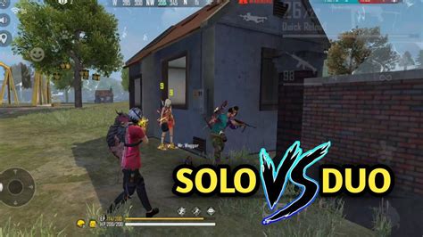 Solo Vs Duo Ranked Full Gameplay Solo Vs Duo مصنف بشكل كامل Garena