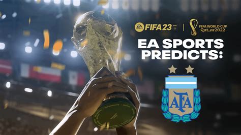 Fifa 23 Prevê Que A Argentina Será Campeã Da Copa Do Mundo Fifa 2022