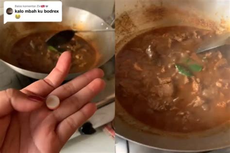 Viral Di Tiktok Video Masak Rendang Pakai Bodrex Biar Daging Jadi Empuk