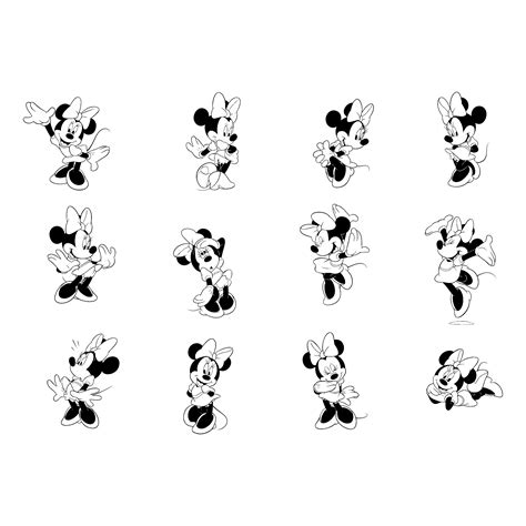 Minnie Mouse Logo PNG Transparent & SVG Vector - Freebie Supply