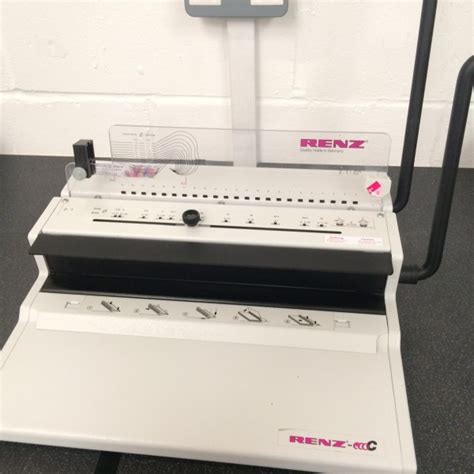 Used Renz Eco C 360 Wire Binding Machine