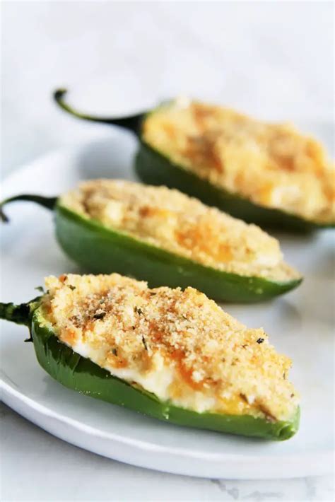 Baked Jalapeño Cheddar Poppers The Tasty Bite