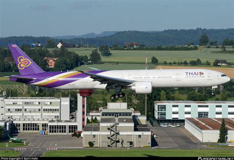 HS TKW Thai Airways Boeing 777 3D7ER Photo by Björn Huke ID 771425