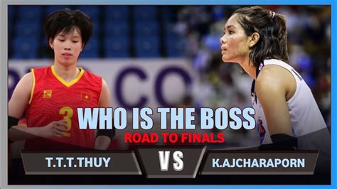 อจฉราพร คงยศ vs TTT Thuy Road to finals Asean Grand prix 2022