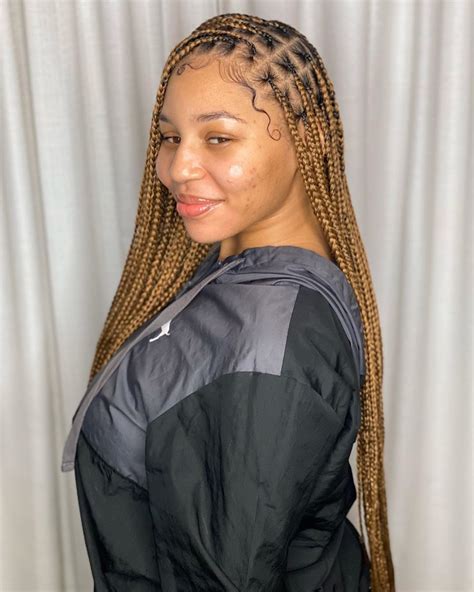 42 Amazing Knotless Braids Styles For The Year BeautyWayMag