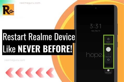 How To Restart Realme Device Easy Quick Rebooting