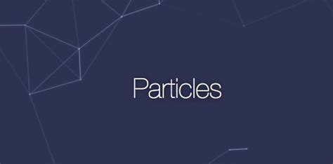 Particles React Js Examples