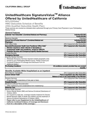 Fillable Online HSA Qualified Deductible Health Plan Fax Email Print