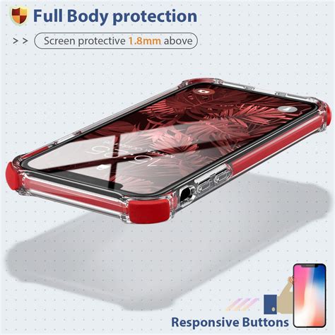 Mua MATEPROX IPhone Xs Max Case Clear Hybrid TPU Hard Cover With Thin