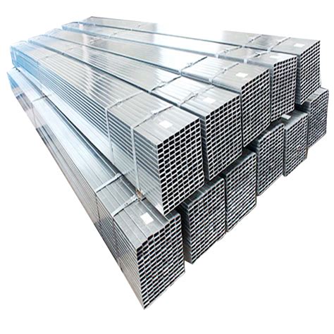 China 20×20 40×40 1×1 Inch Galvanized Square Tube For Steel Structure