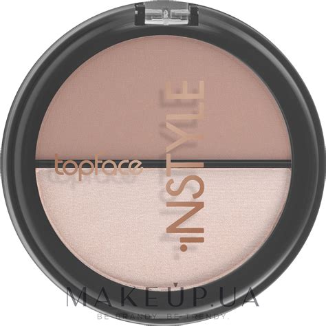 Topface Instyle Highlighter Powder Contour Пудра хайлайтер для