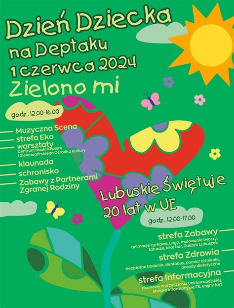 Dzień Dziecka z atrakcjami na deptaku Radio Zielona Góra