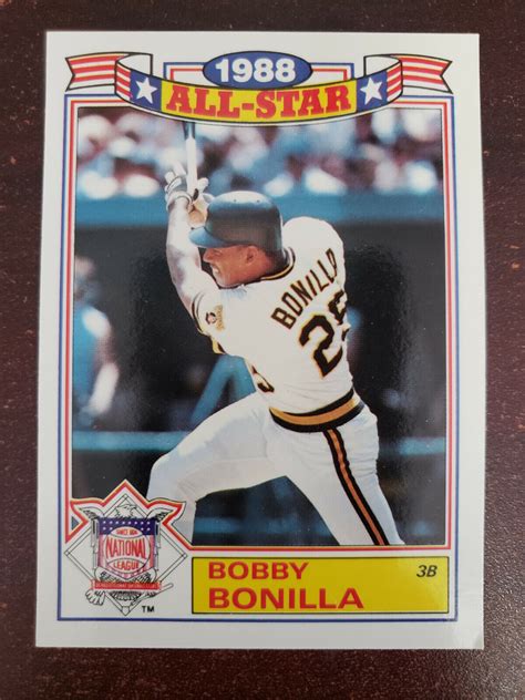 Topps All Star Game Commemorative Set Bobby Bonilla Baseball Card