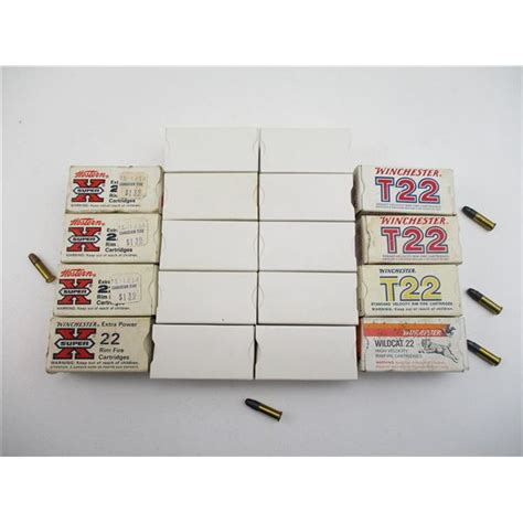 Winchester Winchester Western 22 Long Rifle Ammo Switzers Auction And Appraisal Service