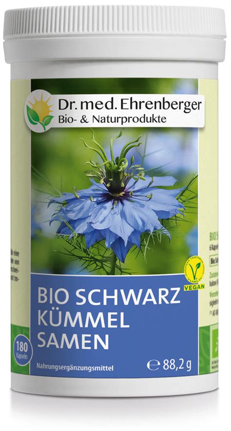 Dr Ehrenberger Schwarzk Mmelsamen Kapseln Bio Kaufen Valsona De