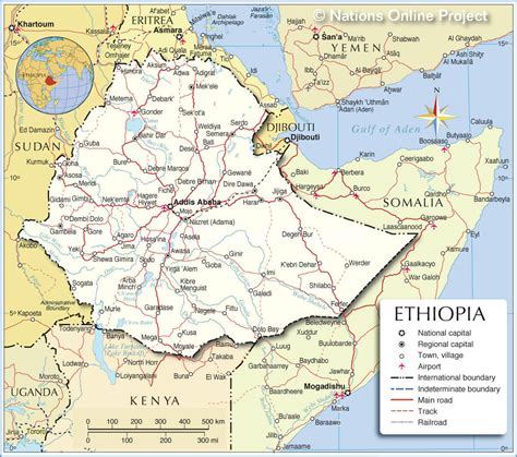 Ethiopia Map