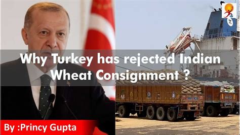 Why Turkey Has Rejected Indian Wheat Consignment Rubella Disease In