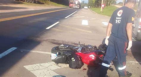 Motociclista De Mafra Morre Em Acidente Na BR 116 Em Quitandinha JMais