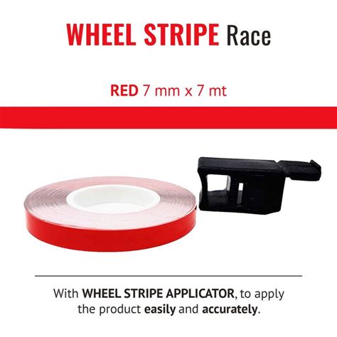 Wheel Stripes Strisce Adesive Per Cerchi Moto Con Applicatore R