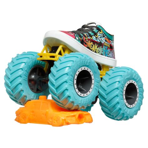 Hot Wheels Monster Trucks 1 64 Sneakerhead купить игрушечную модель машины по доступной цене