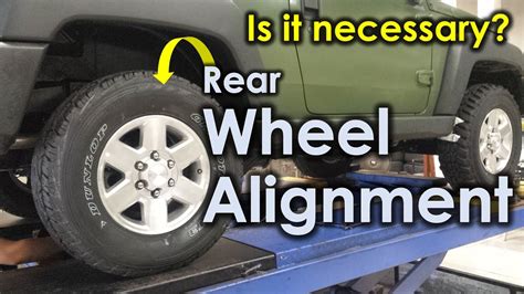 How To Alignment Front Wheels