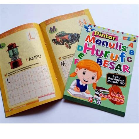 Jual Paket Isi Buku Aktivitas Mengenal Garis Dan Pintar Menulis