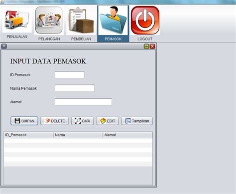 Aplikasi Penjualan Dengan Netbeans Dan Mysql Delinewstv