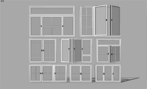 6508 Free Sketchup Window Models Download