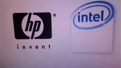 Intel Pentium Animation With Hp Invent Logo 2006 Youtube