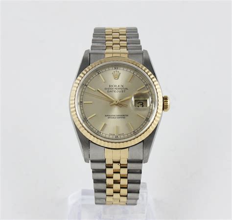 Orologio Da Polso Rolex Datejust Ref 16233 Dell Anno 1991