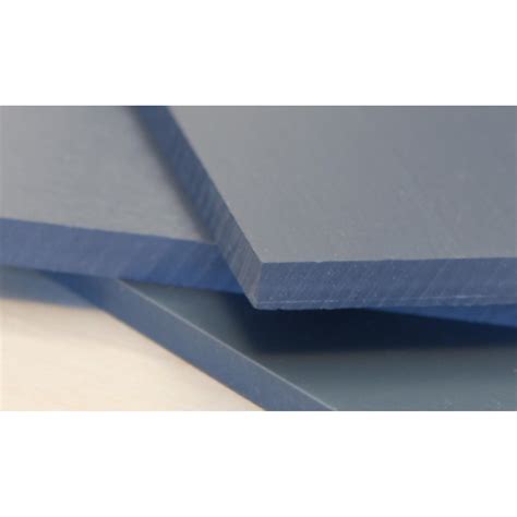 2440 X 1220 X 9mm Industrial Grey Pvc Sheet Ral7011