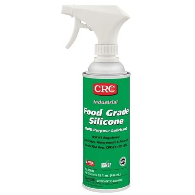 Crc Food Grade Silicone Lubricants Pressure Solutions