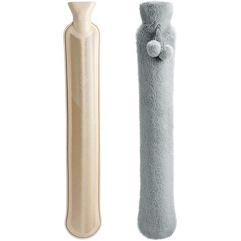 M Y Long Stander Hot Water Bottle Bed Warm Waist Back Water Bottle Soft