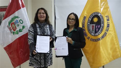 UNE Firma Convenio Marco Con La UGEL 06 Universidad Nacional De