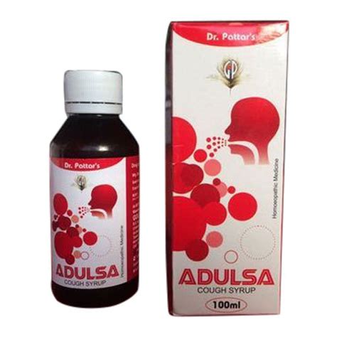 Adulsa Cough Syrup Bottle Size Ml At Rs In Mudalgi Id