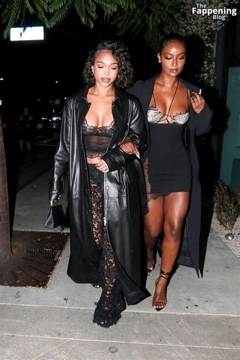 Lori Harvey Flashes Her Nude Tits While Leaving Kendall Jenners FWRD Launch In LA Fappening