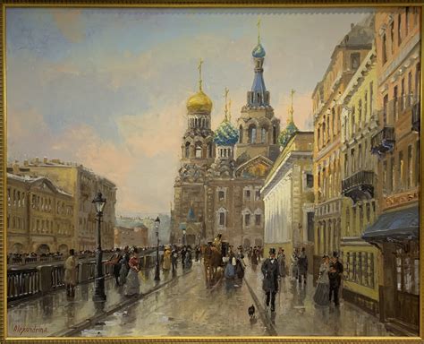 Картина маслом В лучах заходящего солнца 🎨 купить живопись современного ...