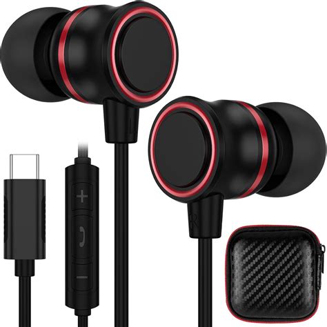 Amazon USB C Headphones ACAGET DAC Bass HiFi Setero Earbuds For