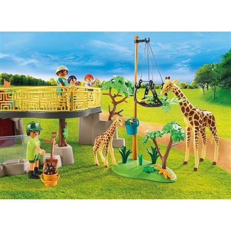 Playmobil Adventure Zoo Playset – Explore Wildlife Fun! | Safari Ltd®
