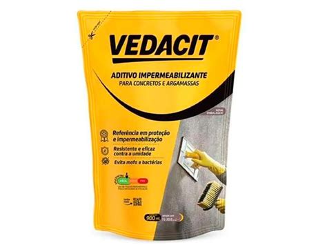 Vedacit Ml Aditivo Impermeabilizante Para Argamassas