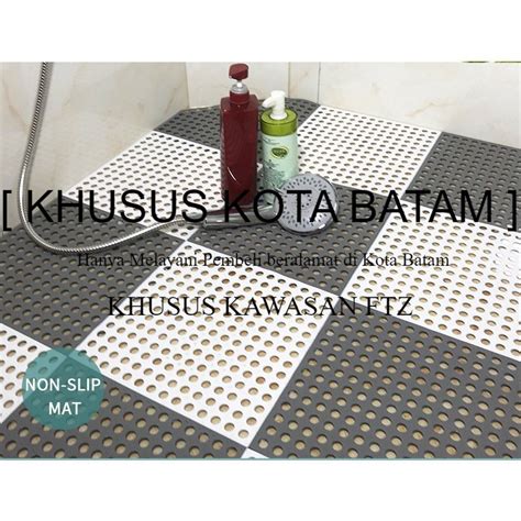 Jual KHUSUS KOTA BATAM DDMgalery Karpet PVC Kamar Mandi Anti