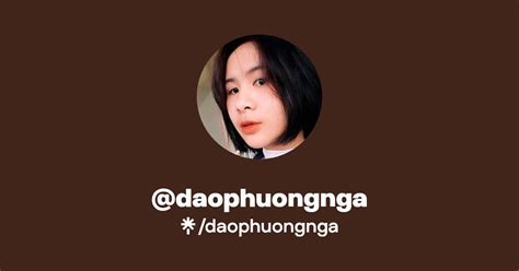 Daophuongnga Instagram Facebook Tiktok Linktree